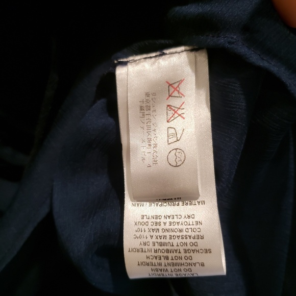 See by Chloe Tie Front Georgette blouse NWT - Picture 5 of 5